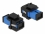 Delock Keystone Module SC Simplex female to SC Simplex female blue / black