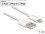 Delock USB data and power cable for iPhone™, iPad™, iPod™ white 1 m