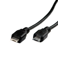 ROLINE USB 2.0 Cable, Micro USB A M - Micro USB B M 1.8 m
