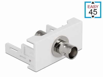 Delock Easy 45 Module BNC female port 22.5 x 45 mm