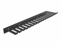 Delock Cable holder 325 x 90 mm for wall mounting black
