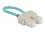 Delock Optical Fiber loopback Adapter SC / OM3 Multi-mode beige