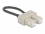 Delock Optical Fiber loopback Adapter SC / OM2 Multi-mode beige