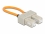Delock Optical Fiber loopback Adapter SC / OM1 Multi-mode beige