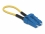 Delock Optical Fiber loopback Adapter LC / UPC singlemode blue