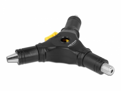 Delock 4 in 1 Installation tool for F connectors