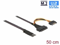 Delock M.2 Key M to U.2 SFF-8639 NVMe Adapter with 50 cm cable