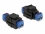 Delock Keystone module 2 pin terminalblock > terminalblock black