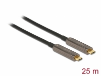 Delock Active Optical USB-C™ Video Cable 4K 60 Hz 25 m