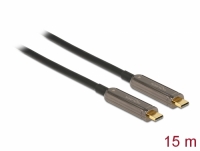 Delock Active Optical USB-C™ Video Cable 4K 60 Hz 15 m