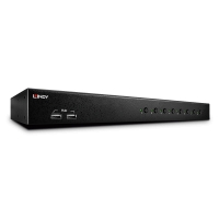 Lindy 8 Port DVI-I Single Link, USB 2.0 & Audio KVM Switch