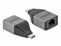 Delock USB Type-C™ Adapter to Gigabit LAN 10/100/1000 Mbps – compact design
