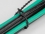 Delock Beaded Cable Tie reusable L 150 x W 2.4 mm black 100 pieces