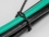 Delock Beaded Cable Tie reusable L 100 x W 2.4 mm black 100 pieces