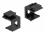 Delock Keystone cover black with 8.0 mm hole 4 pieces