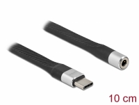 Delock FPC Flat Ribbon Cable USB Type-C™ to Stereo jack 10 cm