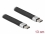 Delock USB 2.0 FPC Flat Ribbon Cable USB Type-C™ to USB Type-C™ 13 cm PD 5 A E-Marker