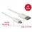 Delock Cable High Speed HDMI with Ethernet - HDMI-A male - HDMI Micro-D male 3D 4K 4.5 m Active Slim High Quality