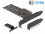 Delock PCI Express x4 Card to 1 x internal NVMe M.2 Key M with heat sink and LED illumination - Low Profile Form Factor