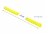 Delock Braided Sleeve stretchable 2 m x 50 mm yellow