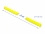 Delock Braided Sleeve stretchable 2 m x 25 mm yellow