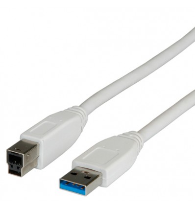 VALUE USB 3.0 Cable, Type A M - B M 1.8 m