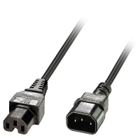 Lindy 2m C14 to C15 Mains Cable
