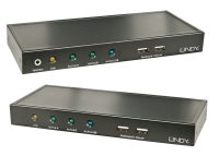 Lindy 200m Cat.6 Dual VGA, USB & Audio KVM Extender
