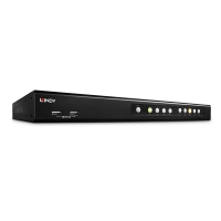 Lindy 4 Port DVI-I Single Link, USB 2.0 & Audio Quad View KVM Switch