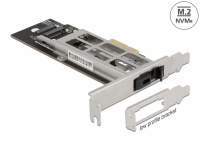 Delock Mobile Rack PCI Express Card for 1 x M.2 NMVe SSD - Low Profile Form Factor