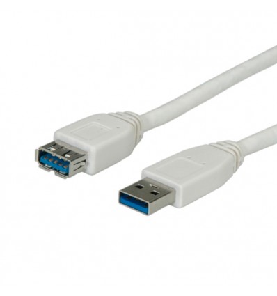 VALUE USB 3.0 Cable, Type A M - A F 0.8 m