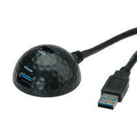 VALUE USB 3.0 "DOME" Cable, black 1.5 m