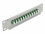 Delock 10″ Fiber Optic Patch Panel 12 Port LC Duplex green 1U grey