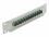 Delock 10″ Fiber Optic Patch Panel 12 Port SC Simplex green 1U grey