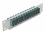 Delock 10″ Fiber Optic Patch Panel 12 Port SC Duplex aqua 1U grey