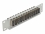 Delock 10″ Fiber Optic Patch Panel 12 Port SC Duplex beige 1U grey