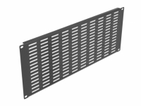 Delock 19″ Network Cabinet Panel with ventilation slots horizontal 4U black