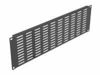Delock 19″ Network Cabinet Panel with ventilation slots horizontal 3U black