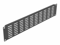 Delock 19″ Network Cabinet Panel with ventilation slots horizontal 2U black