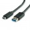 ROLINE USB 3.1 Cable, A-C, M/M 1 m