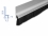 Delock Brush strip 20 mm with aluminium profile straight - length 1 m