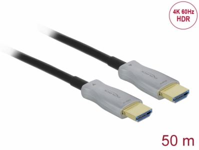 Delock Active Optical Cable HDMI 4K 60 Hz 50 m