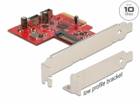 Delock PCI Express Card to 2 x internal USB 3.2 Gen 2 key A 20 pin female