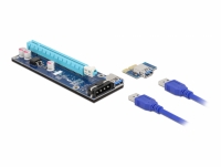 Delock Riser Card PCI Express x1 to x16 with 60 cm USB cable