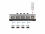 Delock Switch USB 2.0 with 1 x Type-B female to 4 x Type-A female manual bidirectional