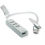 ROLINE USB 2.0 Notebook Hub, 4 Ports, Type A+C Connection Cable