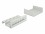 Delock Keystone Patch Panel 8 Port grey