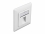 Delock Keystone Wall Outlet 1 port