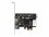 Delock PCI Express x1 Card to 2 x PS/2 and USB Pin Header - Low Profile Form Factor