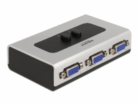 Delock Switch VGA 2 port manual bidirectional